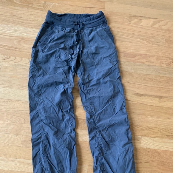 Lululemon grey/blue studio dance pant (unlined) - Picture 2 of 8